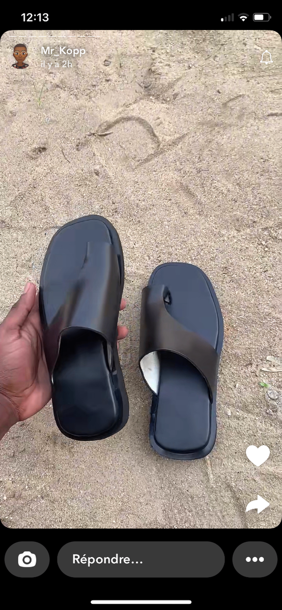 Sandales Noires pour femme