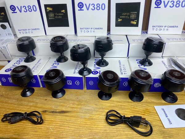 Mini caméra espion V380pro wif