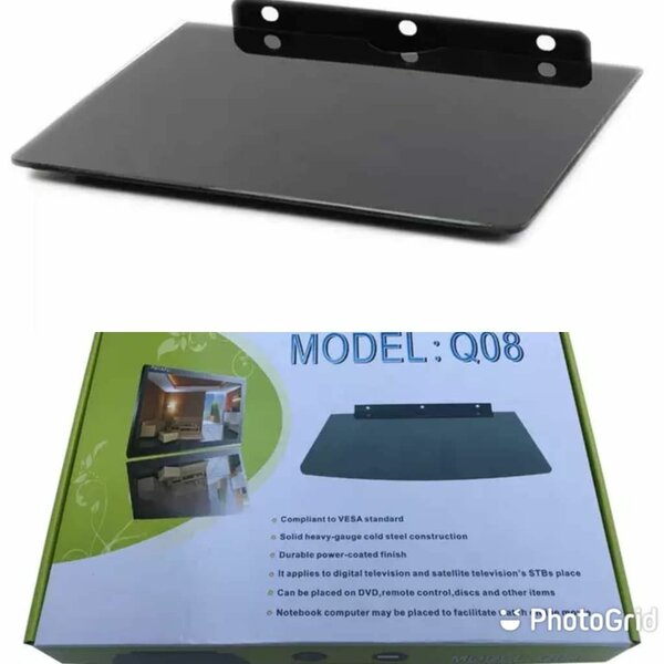 Étagère Murale TV VESA Noir