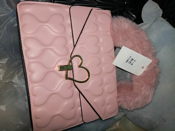 Sac à main chic bicolore