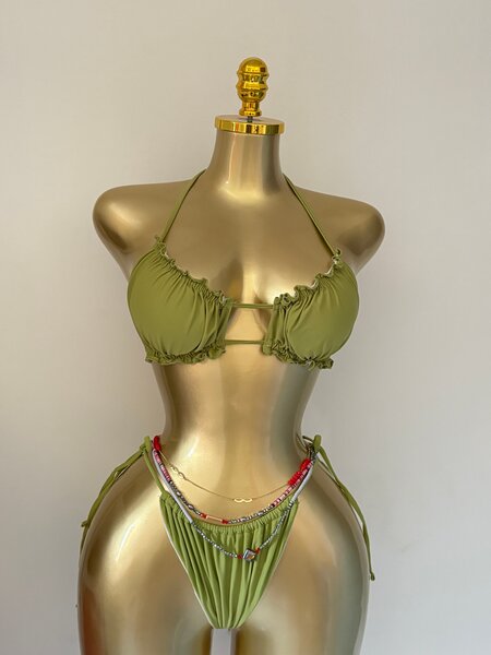 Bikini vert élégant