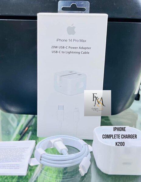 iPhone complete charger