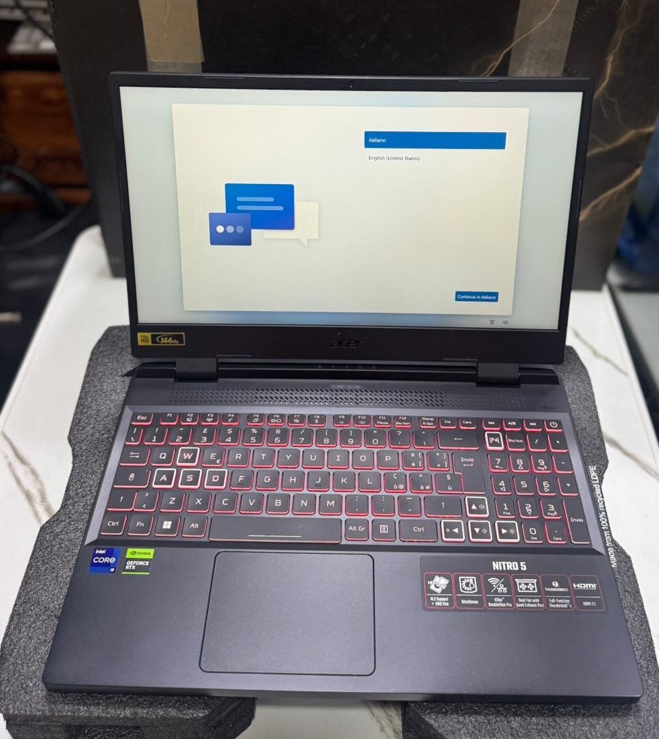 ACER NITRO AN515-58 CORE I9