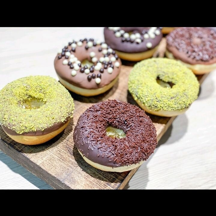 Assortiment de donuts délicieux