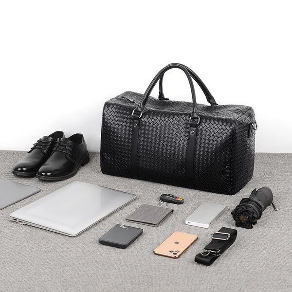 Sac de voyage en cuir élégant