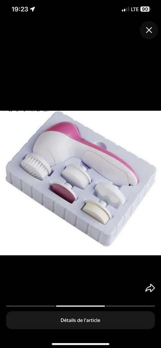 Brosse Visage Électrique 5-en-1