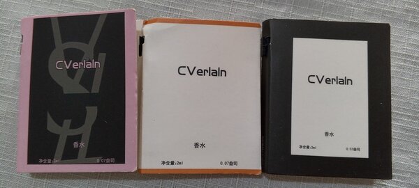 Échantillons de Parfum CVerlain