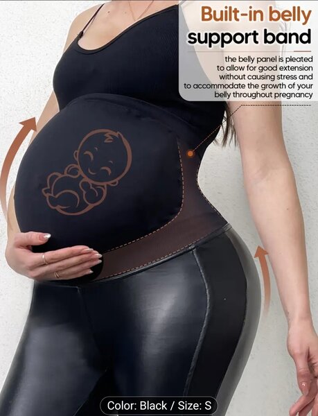 Leggings de grossesse élastiques