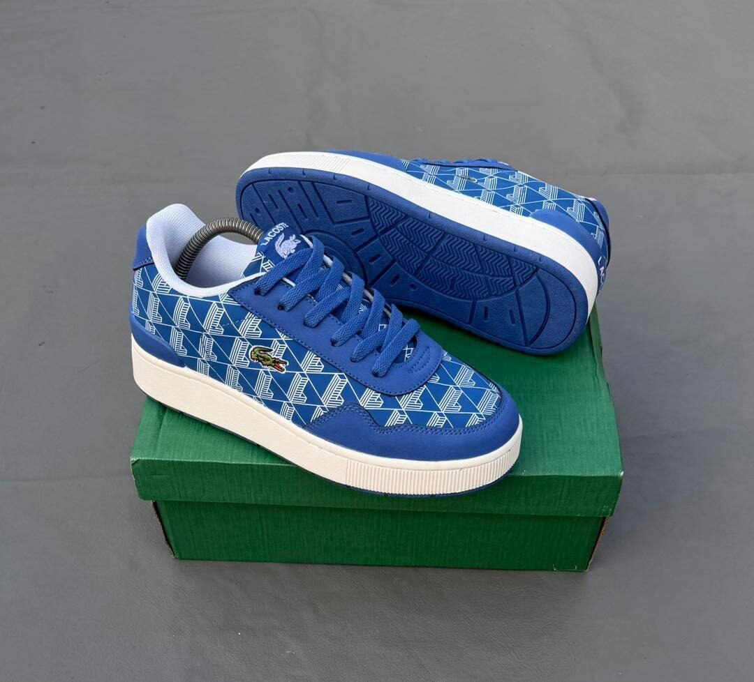 Baskets Lacoste Bleu