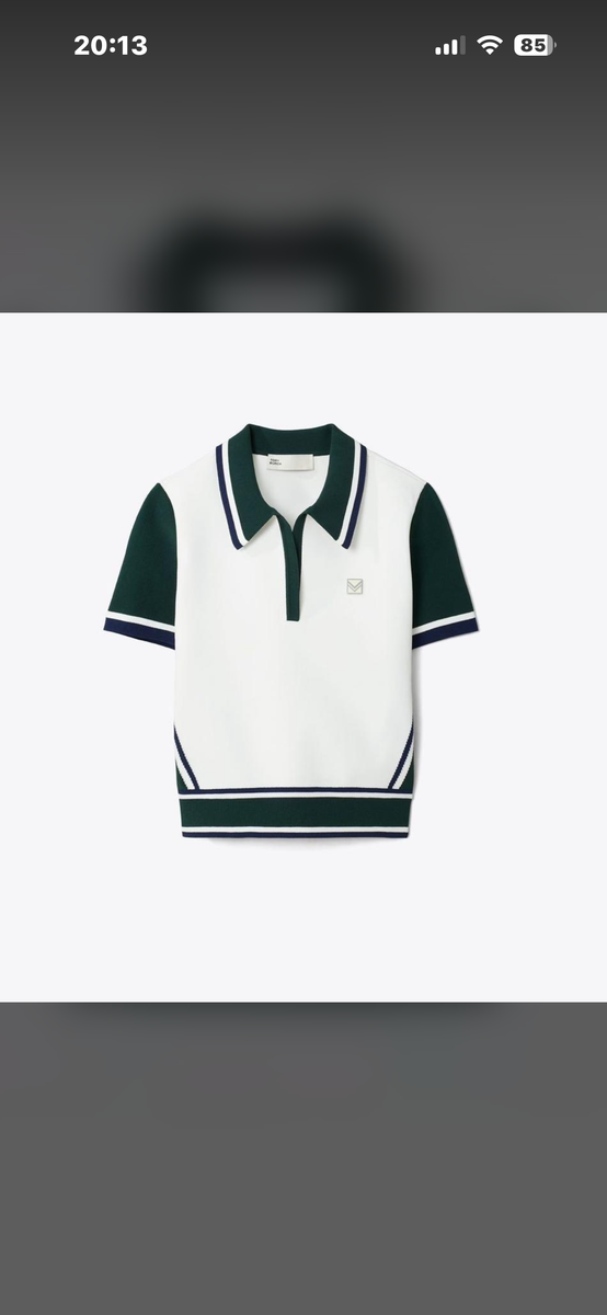 Polo élégant multicolore