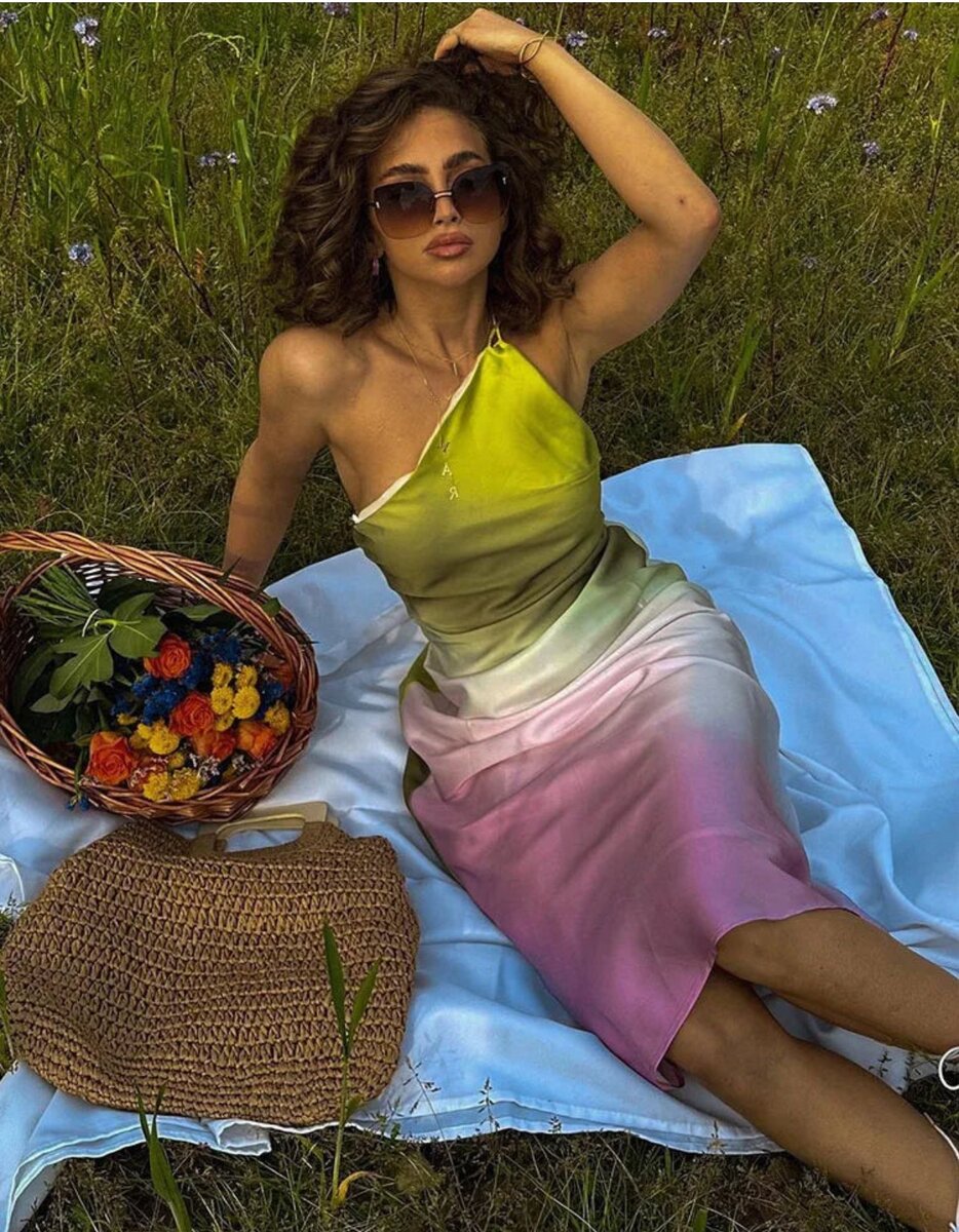 Silk skirt Zara Tye and Dye dresses and more