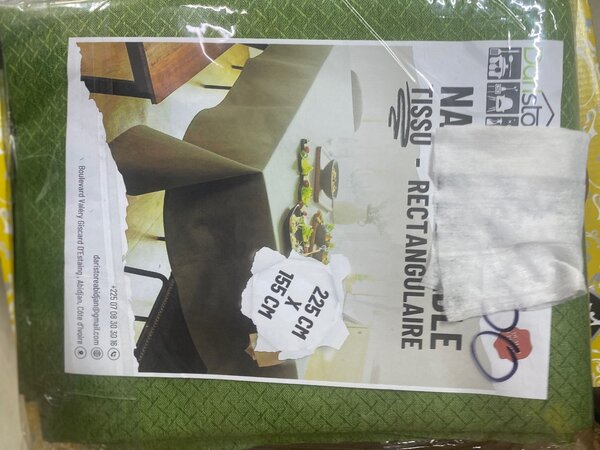 Nappe Rectangulaire Tissu 225x155cm