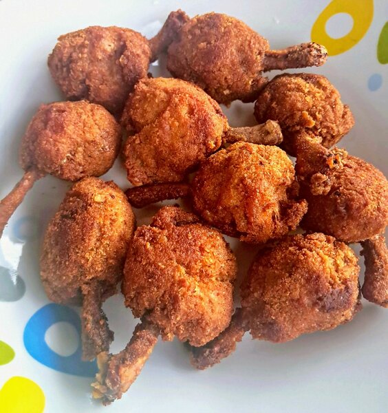 Ailerons de poulet panés (10p)