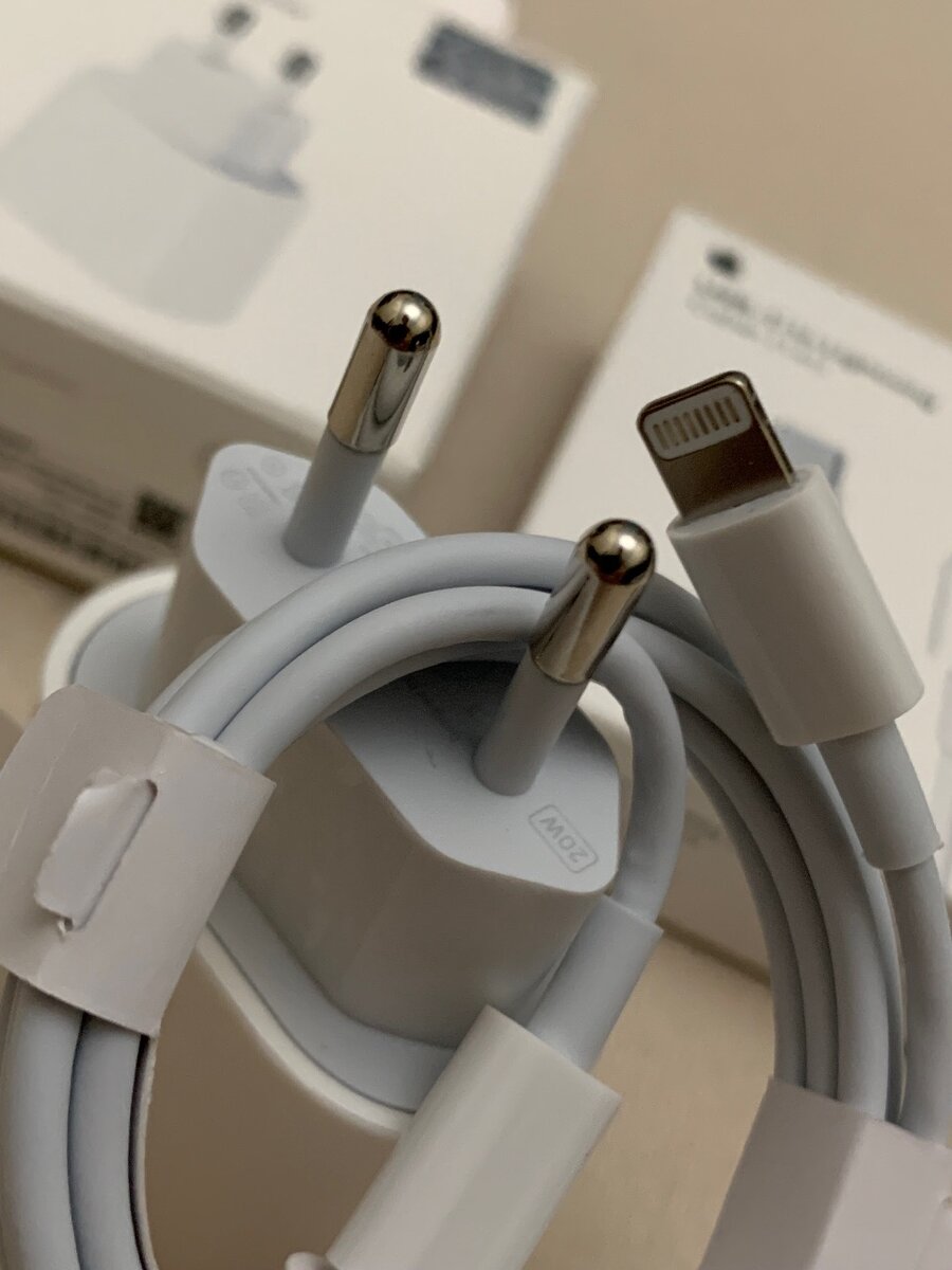 Быстрая зарядка на айфон 20w