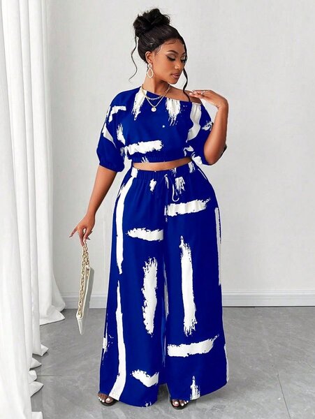 Ensemble Femme Élégant Imprimé