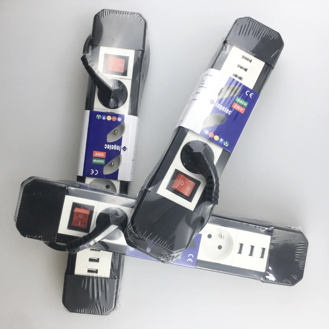 Multiprise USB avec interrupteur