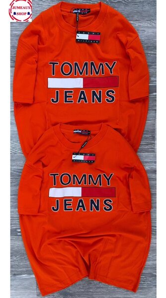 T-shirt rouge Tommy Jeans