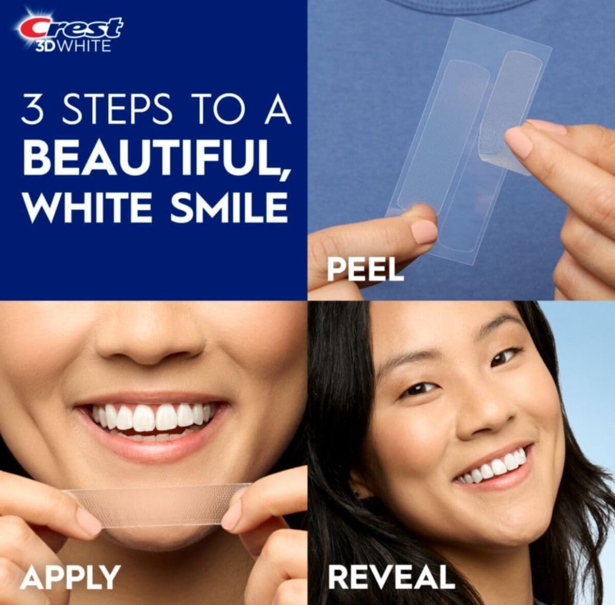 Teeth whitening strips