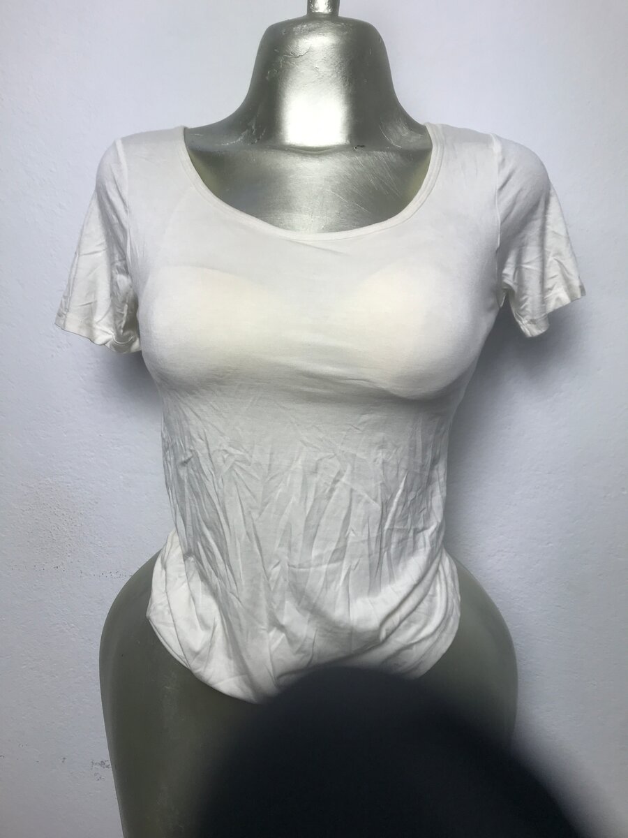 T-shirt basique blanc femme