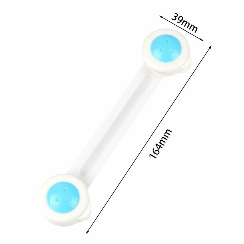 Pack of 2 Baby Safety Locks for Drawers, Cabinets & Fridges