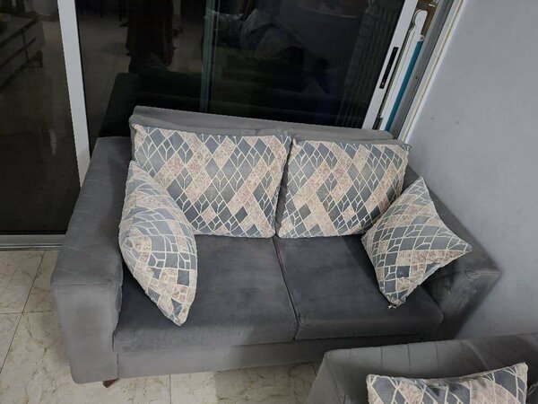 Modern Gray Sofa Set