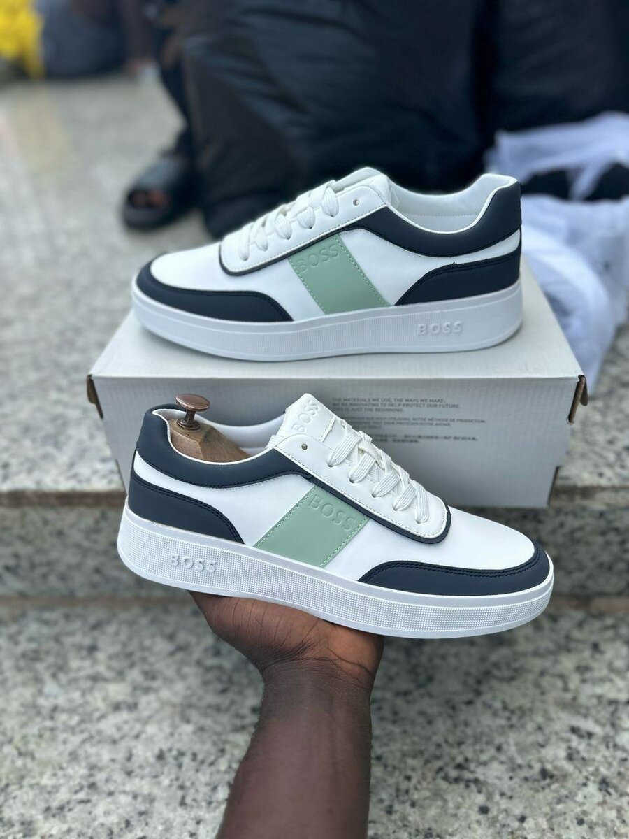 Sneakers en cuir élégants pour hommes