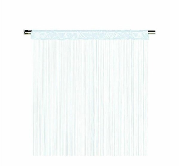 Rideau En Fil Blanc