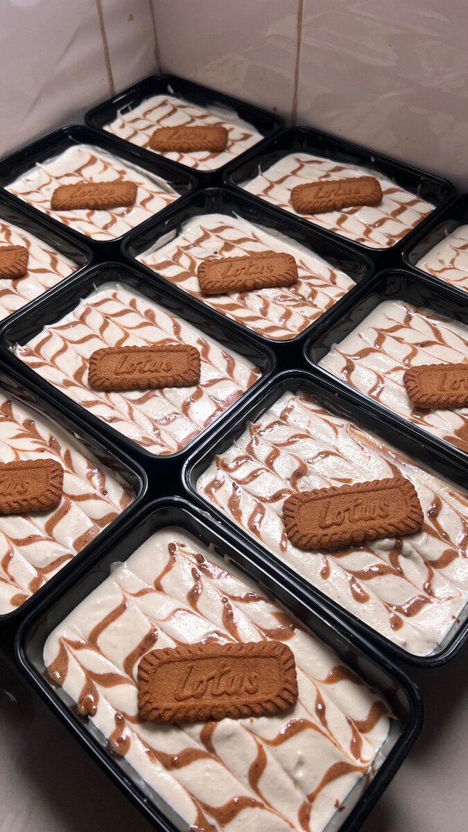 Tiramisu spéculos monté