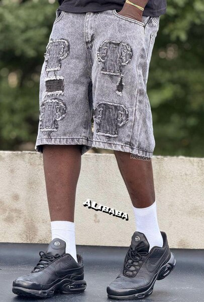 Shorts en jean décontractés pour homme