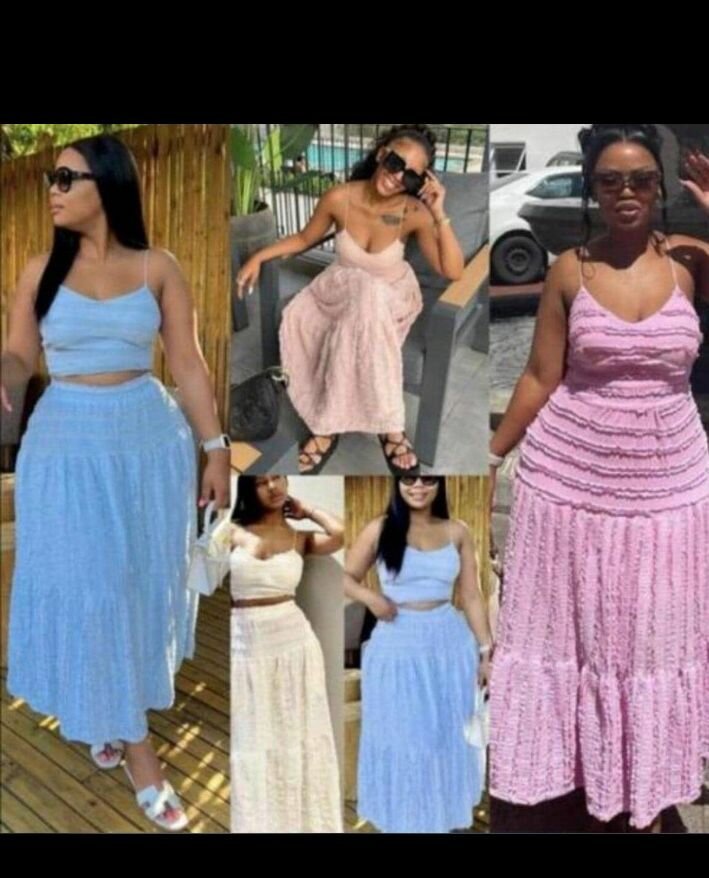 Ensemble Jupe Longue Élégante