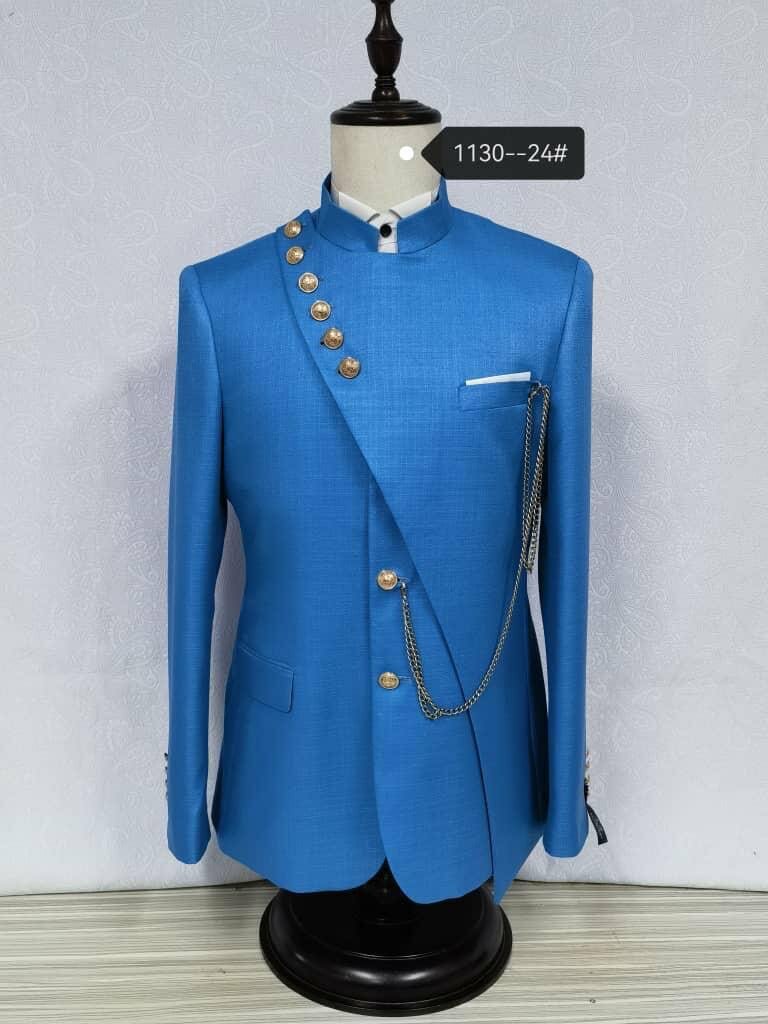 Veste homme élégante avec chaînes