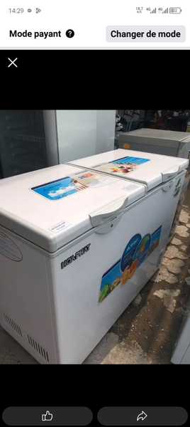 Congélateur Coffre 400L Blanc