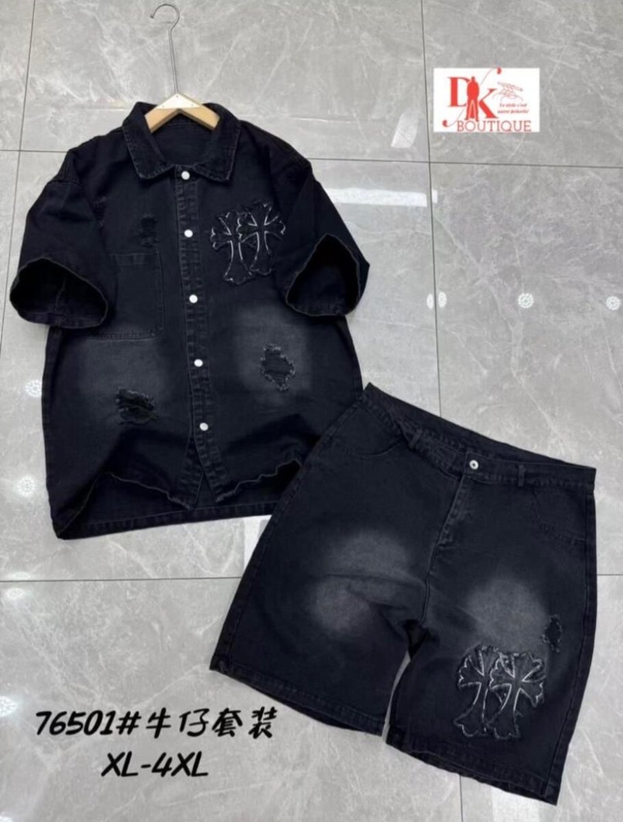 Ensemble Chemise et Short Hommes XL