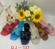 Sandales plates à nœud pour femmes