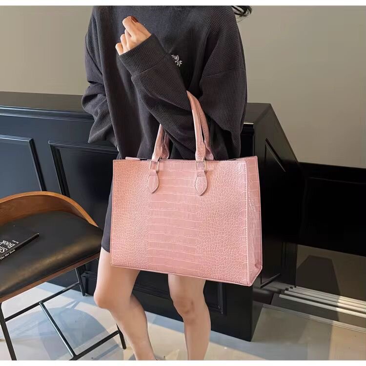 Sac Cabas Cuir Crocodile