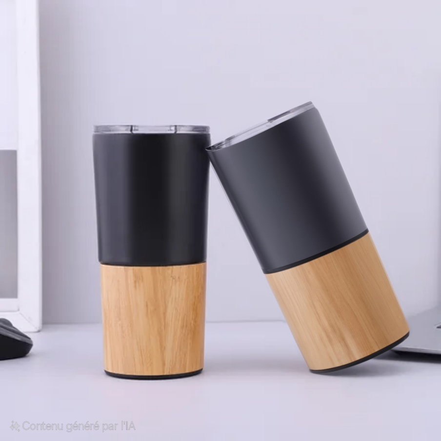 Tasse Thermos Bambou Élégante