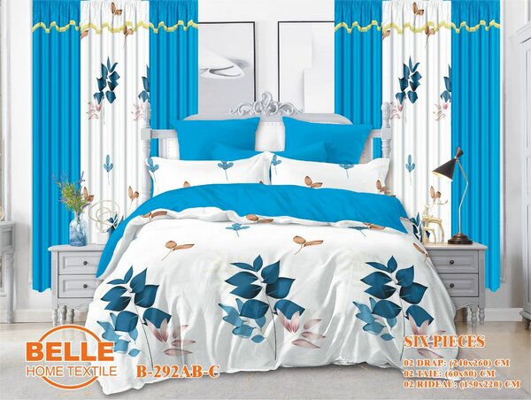 Parure de lit et rideaux