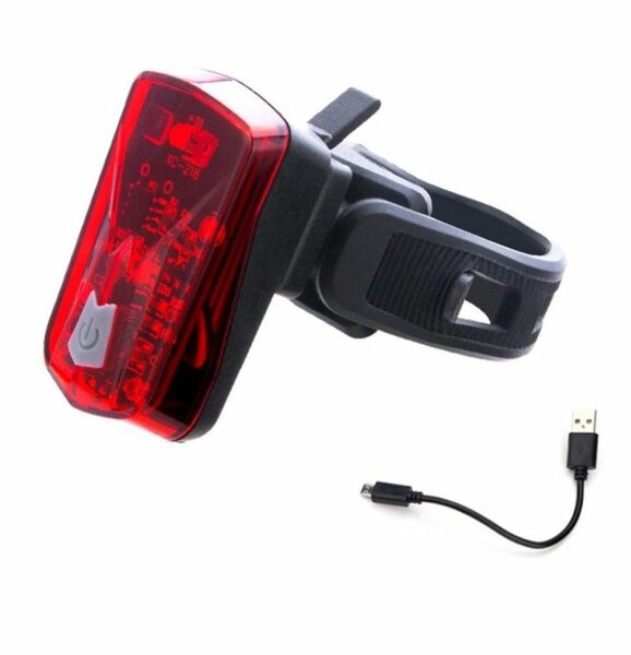 RECHARGEABLE BIKE TAIL LIGHT