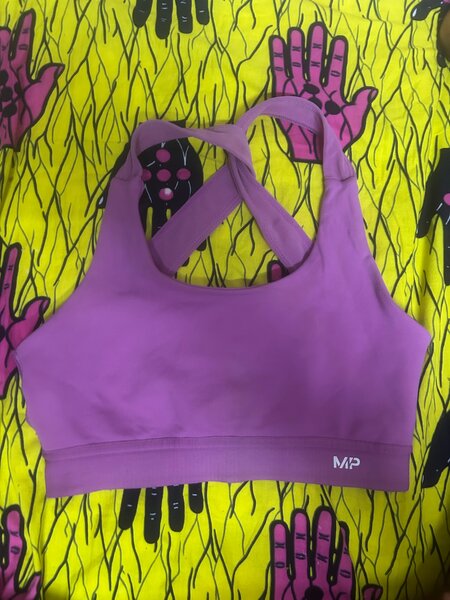 Soutien-gorge sport à dos croisé