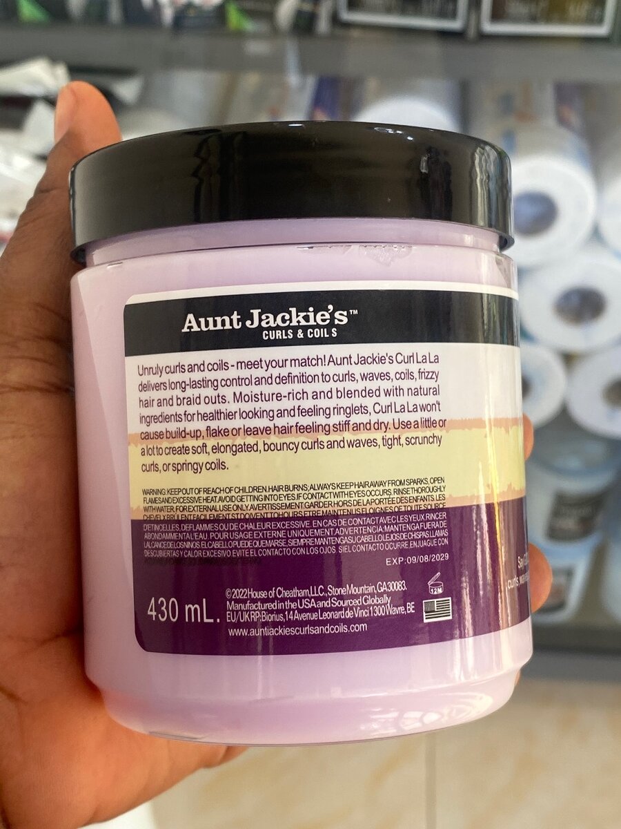 Curl defining custard