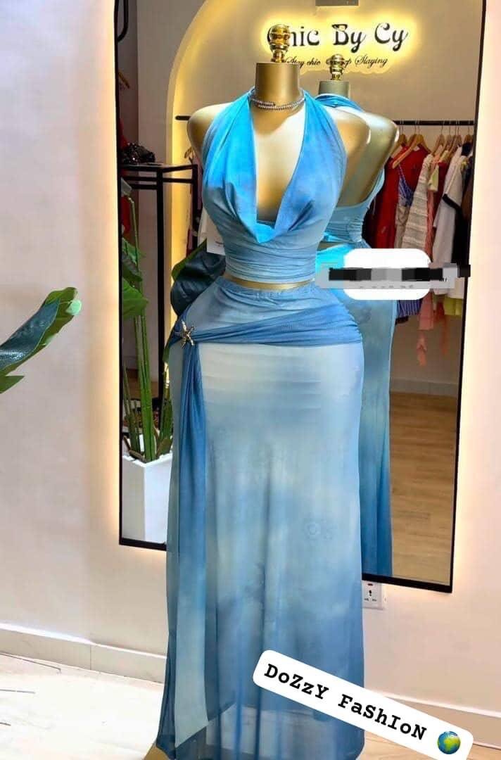 Robe tricotée élégante