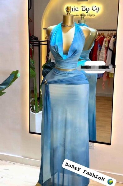 Robe tricotée élégante