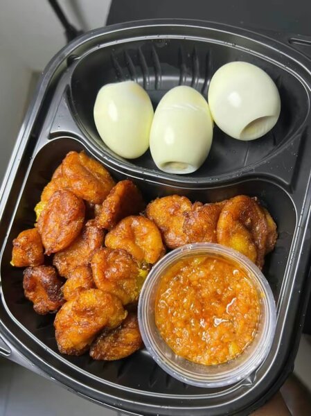 Purée de banane plantain fris