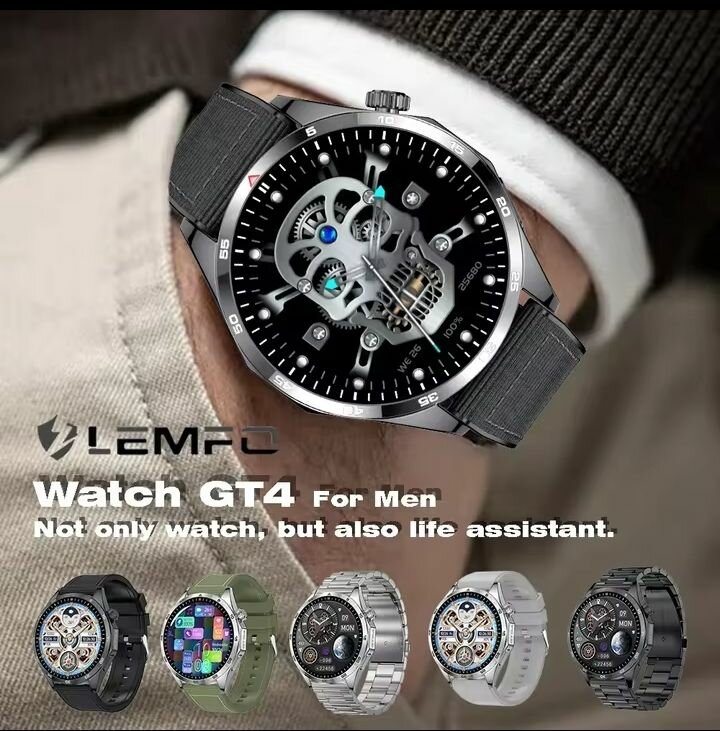Montre connectée LEMFO GT4