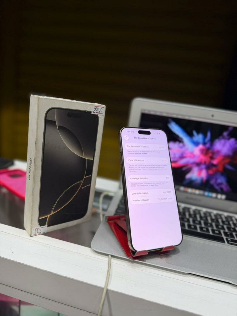 16 pro Max 256Go sans ID