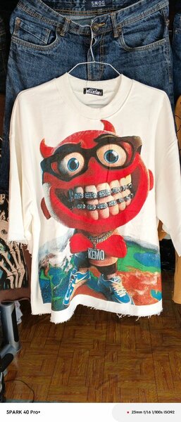 T-shirt unisexe imprimé artistique