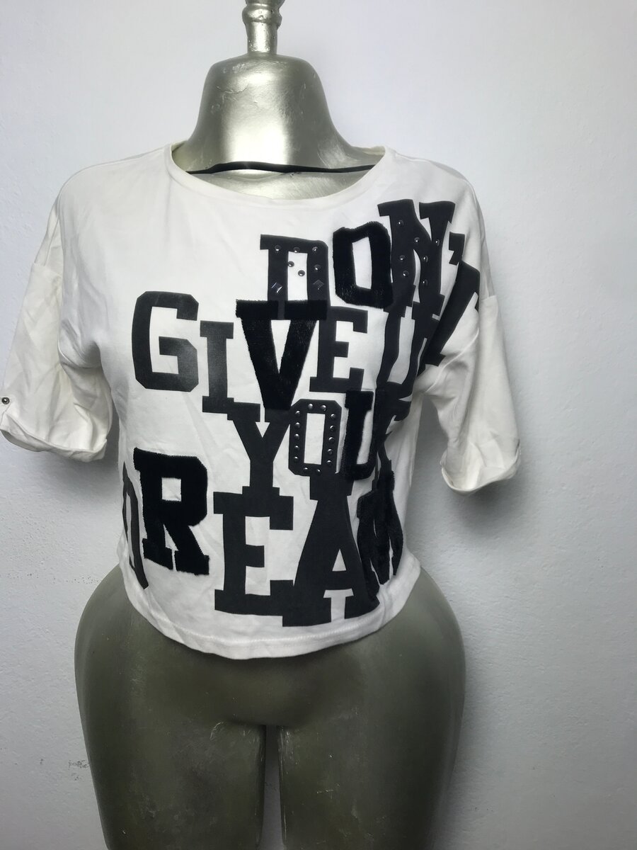 T-shirt Motif Lettrage