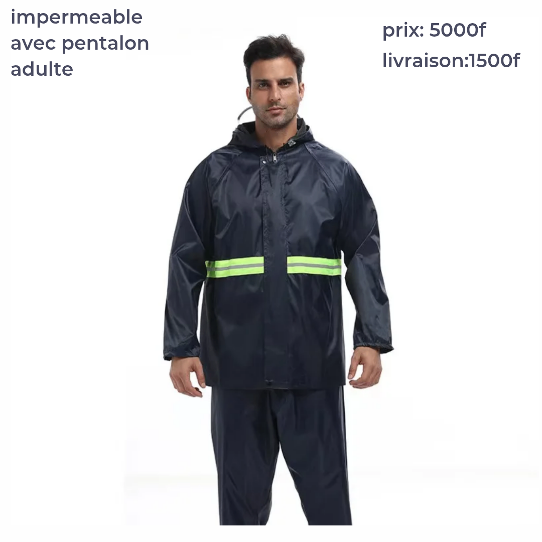 imperméable adulte