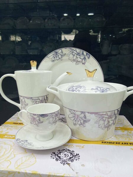 Dinner set super bone 61 piece