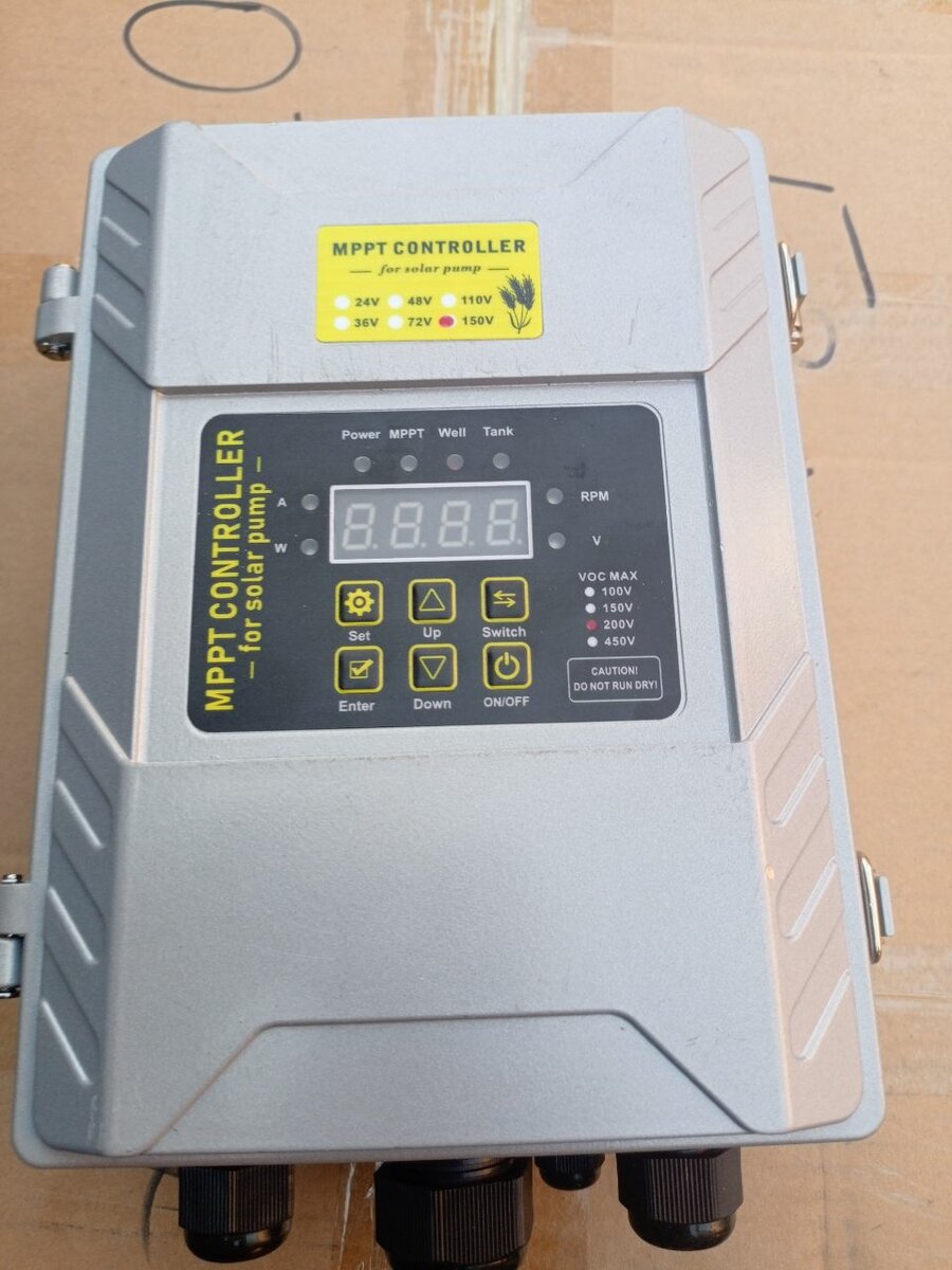 Solar control box